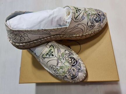 Эспадрильи Prada