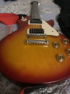 Epiphone Les Paul 100 + fender frontman 10G компле