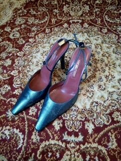 Туфли кожаные новые Sergio Rossi