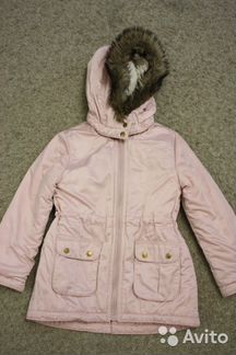 Парки демисезонные фирмы HM р-ров 110 и 116