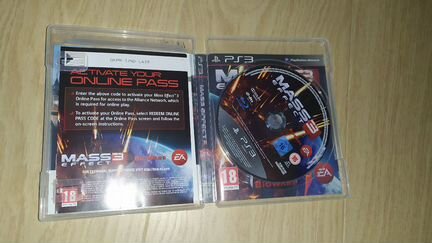 Игра Mass Effect 3 для PlayStation 3