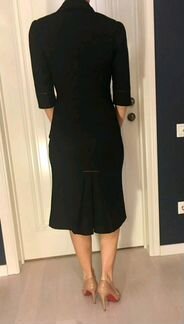 Платье-футдяр из шерсти