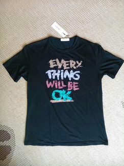 Новая мужская футболка 46-48 / L