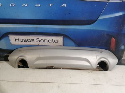 Ford Kuga 2 2012-2019 юбка бампера задняя