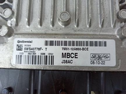 Блок управления двигателем Ford Focus 2 CB4 1.8