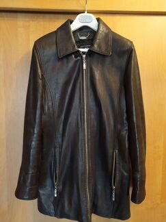 Куртка Max Mara, Италия, кожаная, женская