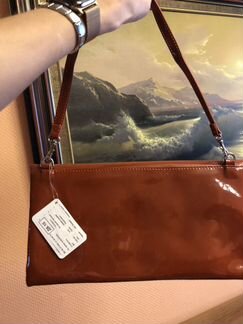 Кожаный клатч