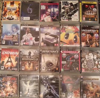 Игры Sony PS3. 1 диск на отправку