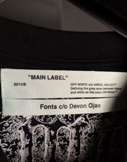 Футболка Off- White