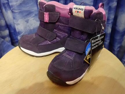 Новые зимние сапоги Viking 25р