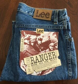 Джинсы Lee riders Ranger 36x32 made in UK винтаж