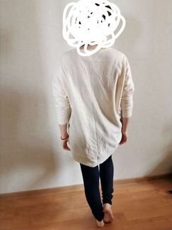 Кардиган/свитер цвет слоновая кость