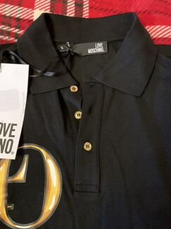 Поло Love Moschino мужское новое