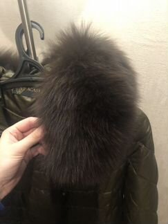 Пуховик с норкой Снежная Королева