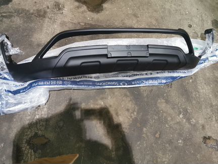 Юбка переднего бампера Actyon new 13-17