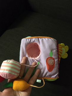 Кубик мякиш развивающий большой