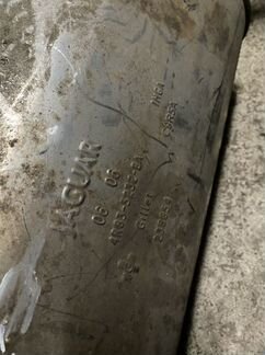 Задняя левая банка глушителя jaguar s-type