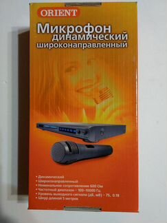 Микрофон динамический orient M27