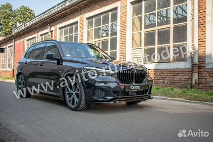 Накладка на бампер BMW X5 G05 (18+) MD