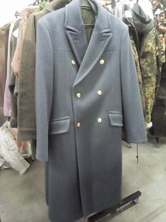 Шинель пальто серого цвета