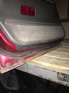 Дверь Mazda 626 GD задняя левая хетчбэк 1991