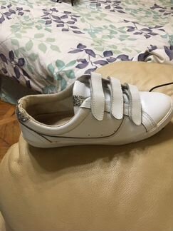 Кеды кожаные LaRedoute