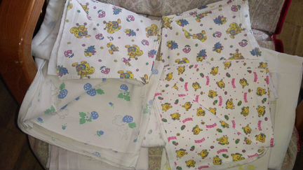 Пелёнки детские тканевые 7 штук