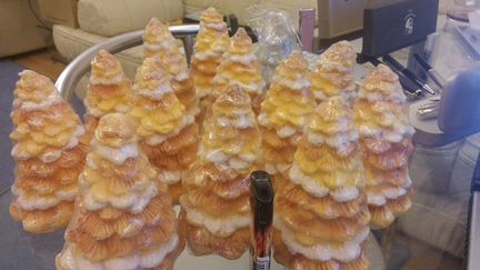 Свечи. Елочки. 12 шт