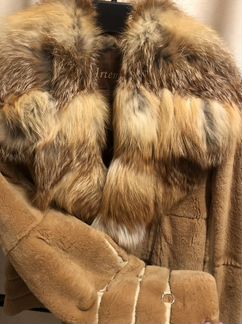 Полушубок женский из стриженной норки