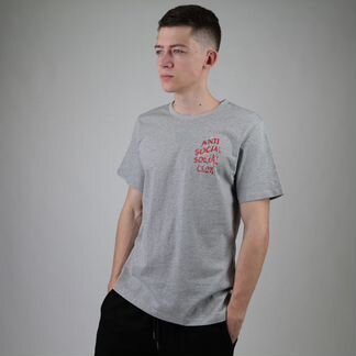 Футболка assc серая