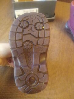 Сапожки для девочки Экко, 22 р