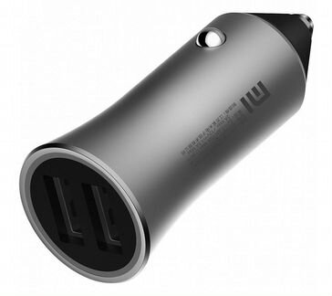 Азу Xiaomi Mi Car Charger Pro 2USB (GDS4104GL) сер