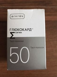 Тест полоски глюкокард