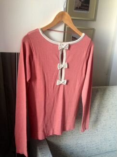 Фирменная модная кофточка пудровый пастельный тон