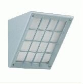 Светильник настенный уличный.4300 SI triangolo