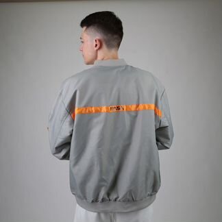 Бомбер heron preston nasa серый
