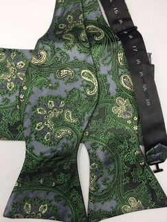 Новая шелковая Бабочка самовяз и платок