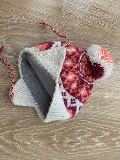 Комплект шапка, снуд, варежки