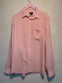 Розовая рубашка из вискозы H&M