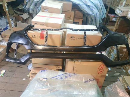 Бампер передний Hyundai Santa Fe после 2015 г