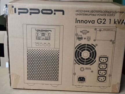 Ибп с двойным преобразованием ippon Innova G2 1000