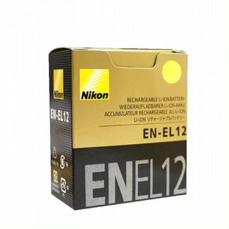 Аккумулятор Nikon EN-EL12 новый
