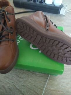 Ботинки демисезонные из натуральной кожи