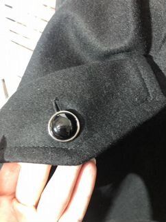 Пальто черное теплое guess оригинал