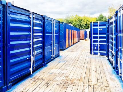 Склад контейнер в аренду 40 фут. второй этаж