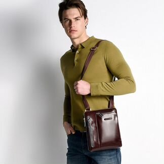 Сумка Piquadro CA1816B2 красно-коричневая