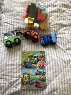 Лего дупло 10552 Машинки-трансформеры