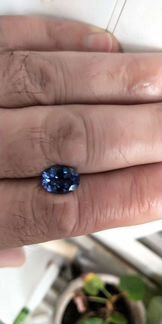 Танзанит 6,75 кар с сертификатом