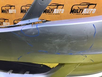 Бампер передний Renault Logan 1 2009-2012