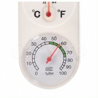 Термометр жидкостной с гигрометром